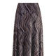 Röcke - Rock mit edel schimmerndem Glanzdruck, in Größe 018 bis 054, in Farbe SCHWARZ-GRAU-MULTICOLOR – Farbe SCHWARZ-BRAUN-MULTICOLOR – Ansicht 3