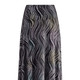 Röcke - Rock mit edel schimmerndem Glanzdruck, in Größe 018 bis 054, in Farbe SCHWARZ-BRAUN-MULTICOLOR – Farbe SCHWARZ-GRAU-MULTICOLOR – Ansicht 3