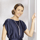 Halsketten - Strass-Halskette – Farbe SILBER – Ansicht 2 Halsketten - Strass-Halskette, in Farbe SILBER – Farbe SILBER – Ansicht 2