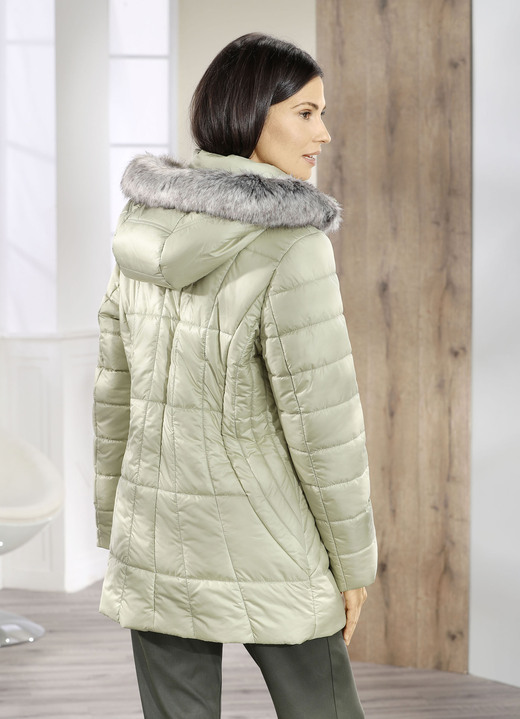 Winterjacken - Jacke mit abnehmbarer Kapuze, in Größe 036 bis 054, in Farbe CAPPUCCINO Ansicht 3