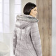 Winterjacken - Jacke mit abnehmbarer Kapuze, in Größe 036 bis 054, in Farbe CAPPUCCINO
