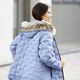 Damenmode - Funktionsjacke mit geklebten Kammern – Farbe BLEU – Ansicht 4 Damenmode - Funktionsjacke mit geklebten Kammern, in Größe 034 bis 052, in Farbe BLEU – Farbe BLEU – Ansicht 4