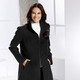 Wolljacken - Jacke mit Schubtaschen – Farbe SCHWARZ Wolljacken - Jacke mit Schubtaschen, in Größe 038 bis 054, in Farbe SCHWARZ