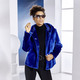 Kunstpelzjacken - Jacke aus kuschelweichem Kunstpelz – Farbe ROYALBLAU – Ansicht 3 Kunstpelzjacken - Jacke aus kuschelweichem Kunstpelz, in Größe 034 bis 052, in Farbe ROYALBLAU – Farbe ROYALBLAU – Ansicht 3