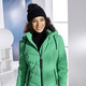 Winterjacken - Jacke mit Reißverschlussleiste – Farbe OPALGRÜN – Ansicht 1 Winterjacken - Jacke mit Reißverschlussleiste, in Größe 034 bis 052, in Farbe SCHWARZ – Farbe OPALGRÜN – Ansicht 1