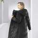 Wintermäntel - Kurzmantel aus recycelten Fasern – Farbe SCHWARZ Wintermäntel - Kurzmantel aus recycelten Fasern, in Größe 036 bis 054, in Farbe ZYKLAM