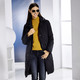 Damenmode - Funktionsmantel mit Rautenstepp – Farbe SCHWARZ – Ansicht 1 Damenmode - Funktionsmantel mit Rautenstepp, in Größe 034 bis 052, in Farbe SCHWARZ – Farbe SCHWARZ – Ansicht 1