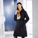 Damenmode - Funktionsmantel mit Rautenstepp – Farbe SCHWARZ – Ansicht 4 Damenmode - Funktionsmantel mit Rautenstepp, in Größe 034 bis 052, in Farbe SCHWARZ – Farbe SCHWARZ – Ansicht 4