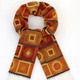 Schals - Schal mit geometrischen Formen, in Farbe SAFRAN-ORANGE – Farbe SAFRAN-ORANGE – Ansicht 1