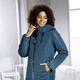 Winterjacken - Longjacke mit 2-Wege-Reißverschluss – Farbe LAGUNE – Ansicht 1 Winterjacken - Longjacke mit 2-Wege-Reißverschluss, in Größe 038 bis 054, in Farbe LAGUNE – Farbe LAGUNE – Ansicht 1
