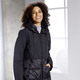 Kurz - Funktionsjacke in angesagtem Materialmix – Farbe SCHWARZ – Ansicht 4 Kurz - Funktionsjacke in angesagtem Materialmix, in Größe 034 bis 052, in Farbe SCHWARZ – Farbe SCHWARZ – Ansicht 4