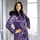 Winterjacken - Longjacke mit abnehmbarer Kapuze – Farbe VIOLETT – Ansicht 1 Winterjacken - Longjacke mit abnehmbarer Kapuze, in Größe 036 bis 054, in Farbe VIOLETT – Farbe VIOLETT – Ansicht 1