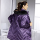 Winterjacken - Longjacke mit abnehmbarer Kapuze – Farbe VIOLETT – Ansicht 2 Winterjacken - Longjacke mit abnehmbarer Kapuze, in Größe 036 bis 054, in Farbe VIOLETT – Farbe VIOLETT – Ansicht 2
