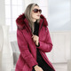 Wintermäntel - Kurzmantel mit 2-Wege-Reißverschluss, in Größe 036 bis 052, in Farbe KARMINROT – Farbe KARMINROT – Ansicht 2