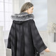 Wolljacken - Cape mit Knopfleiste – Farbe ANTHRAZIT – Ansicht 5 Wolljacken - Cape mit Knopfleiste, in Größe 038 bis 060, in Farbe ANTHRAZIT – Farbe ANTHRAZIT – Ansicht 5