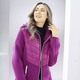 Winterjacken - Jacke im Materialmix – Farbe ZYKLAM – Ansicht 2 Winterjacken - Jacke im Materialmix, in Größe 034 bis 050, in Farbe ZYKLAM – Farbe ZYKLAM – Ansicht 2