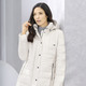 Damenmode - Funktionsjacke mit Längssteppung seitlich – Farbe CREME – Ansicht 1 Damenmode - Funktionsjacke mit Längssteppung seitlich, in Größe 036 bis 054, in Farbe CREME – Farbe CREME – Ansicht 1