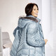 Winterjacken - Jacke mit Reißverschluss an den Seitenschlitzen – Farbe BLEU Winterjacken - Jacke mit Reißverschluss an den Seitenschlitzen, in Größe 036 bis 052, in Farbe BLEU