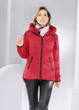 Jacke mit verlängertem Rückteil