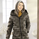 Daunenjacken - Jacke mit geklebten Kammern – Farbe OLIV – Ansicht 1 Daunenjacken - Jacke mit geklebten Kammern, in Größe 036 bis 052, in Farbe OLIV – Farbe OLIV – Ansicht 1