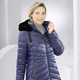 Winterjacken - Jacke aus recycelten Fasern – Farbe SAPHIRBLAU – Ansicht 1 Winterjacken - Jacke aus recycelten Fasern, in Größe 034 bis 052, in Farbe SAPHIRBLAU – Farbe SAPHIRBLAU – Ansicht 1