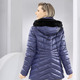 Winterjacken - Jacke aus recycelten Fasern – Farbe SAPHIRBLAU – Ansicht 3 Winterjacken - Jacke aus recycelten Fasern, in Größe 034 bis 052, in Farbe SAPHIRBLAU – Farbe SAPHIRBLAU – Ansicht 3