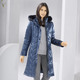 Wintermäntel - Mantel mit figurfreundlicher Längssteppung – Farbe AZURBLAU – Ansicht 1 Wintermäntel - Mantel mit figurfreundlicher Längssteppung, in Größe 036 bis 052, in Farbe AZURBLAU – Farbe AZURBLAU – Ansicht 1