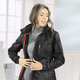 Kurz - Funktionsjacke mit Regenschild an der Kapuze – Farbe SCHWARZ – Ansicht 1 Kurz - Funktionsjacke mit Regenschild an der Kapuze, in Größe 036 bis 052, in Farbe JEANSBLAU – Farbe SCHWARZ – Ansicht 1
