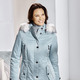 Winterjacken - Jacke mit 2-Wege-Reißverschluss – Farbe BLEU – Ansicht 1 Winterjacken - Jacke mit 2-Wege-Reißverschluss, in Größe 036 bis 052, in Farbe BLEU – Farbe BLEU – Ansicht 1