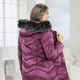 Winterjacken - Jacke mit abnehmbarer Kapuze – Farbe ZYKLAM – Ansicht 3 Winterjacken - Jacke mit abnehmbarer Kapuze, in Größe 036 bis 052, in Farbe ZYKLAM – Farbe ZYKLAM – Ansicht 3