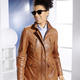 Lederjacken - Lederjacke mit Webpelzbesatz – Farbe ANTIK COGNAC – Ansicht 2 Lederjacken - Lederjacke mit Webpelzbesatz, in Größe 036 bis 050, in Farbe ANTIK COGNAC – Farbe ANTIK COGNAC – Ansicht 2