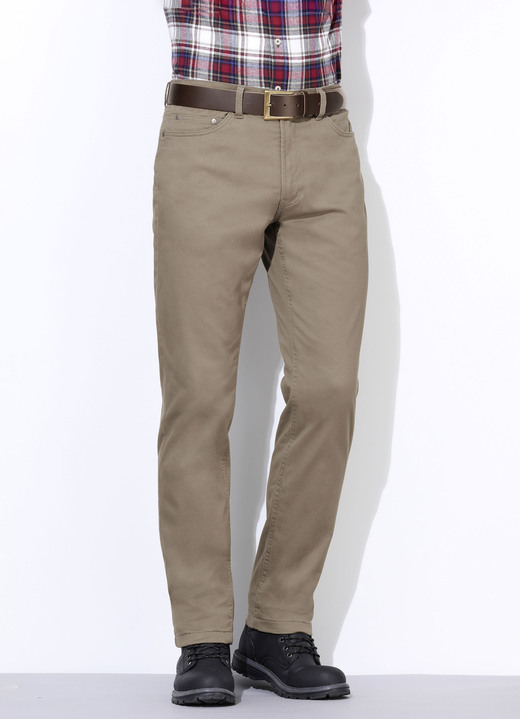 Hosen - Komfortable Thermohose in 3 Farben, in Größe 024 bis 064, in Farbe KHAKI Ansicht 5