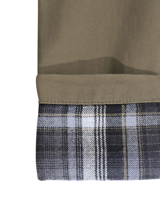 Hosen - Komfortable Thermohose in 3 Farben, in Größe 024 bis 064, in Farbe KHAKI Ansicht 4