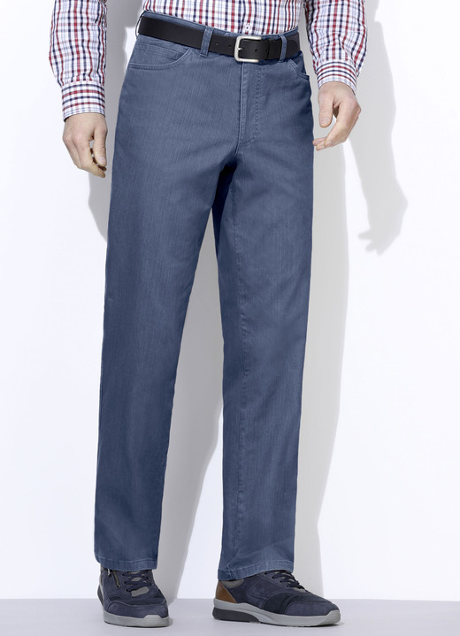 Hosen - Kombifreundliche Hose in 4 Farben, in Größe 024 bis 064, in Farbe MITTELGRAU Ansicht 7