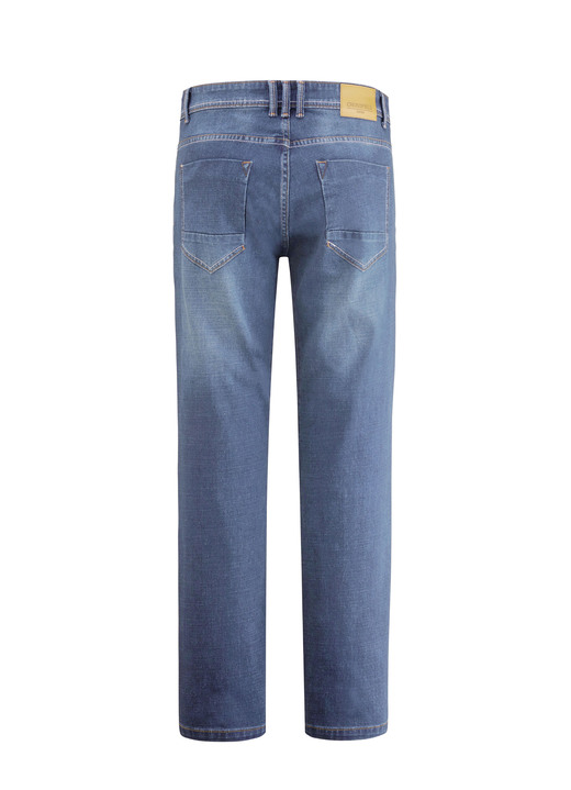 Jeans - Modische Jeans in 3 Farben, in Größe 024 bis 060, in Farbe DUNKELJEANS Ansicht 9