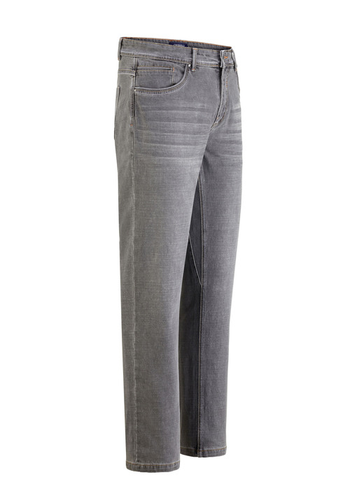 Jeans - Modische Jeans in 3 Farben, in Größe 024 bis 060, in Farbe DUNKELJEANS Ansicht 5