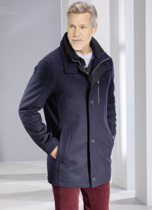 Jacken - Wolljacke von „Redpoint“, in Größe 024 bis 064, in Farbe MARINE Ansicht 2