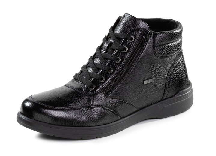 Stiefeletten - GINO GALANTE, gefütterte Herren-Boots, Winterschuhe, mit Reißverschluss, in Größe 040 bis 045, in Farbe SCHWARZ Ansicht 1