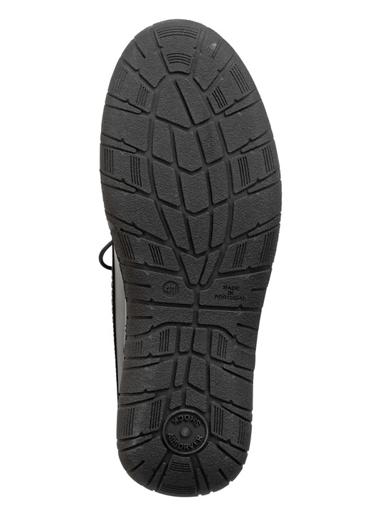 Stiefeletten - Schnür-Boots aus schattiertem Rind-Nappaleder, in Größe 040 bis 046, in Farbe BRAUN Ansicht 6