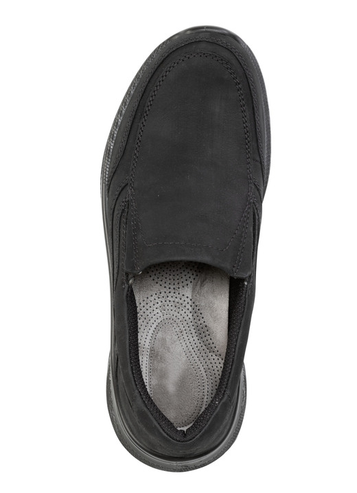 - Slipper aus Nubukleder, in Größe 040 bis 046, in Farbe SCHWARZ Ansicht 2