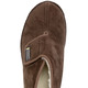 Hausschuhe - Stiefelette aus Veloursmaterial mit Klettverschluss, in Größe 040 bis 046, in Farbe BRAUN – Farbe BRAUN – Ansicht 2