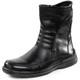 Stiefeletten - GINO GALANTE, gefütterte Herren-Stiefel, Winterschuhe, mit Lammfell, in Größe 040 bis 046, in Farbe MARONE – Farbe SCHWARZ – Ansicht 1