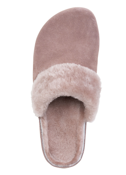 Hausschuhe - Mubb, warme Damen-Hausschuhe, Weite H, mit Lammfell, in Größe 036 bis 042, in Farbe ALTROSA Ansicht 2