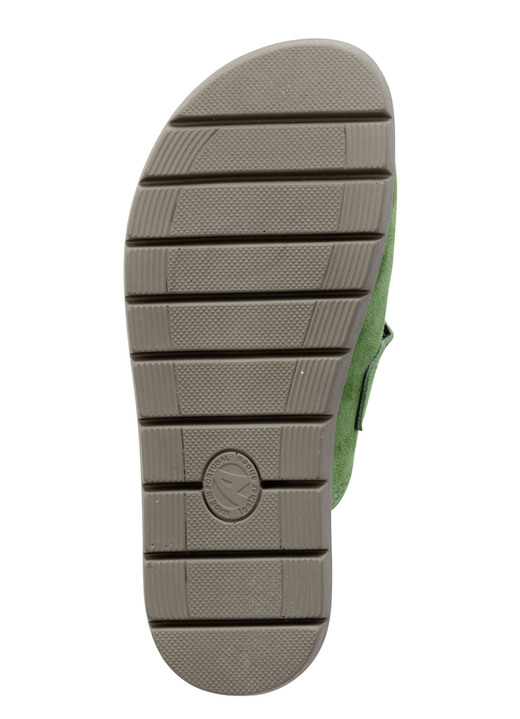 Hausschuhe - ELENA EDEN Clog mit verstellbarer Spange, in Größe 036 bis 042, in Farbe SCHWARZ Ansicht 6