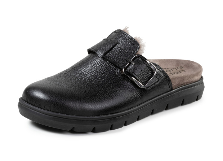 SALE % - ELENA EDEN Clog mit verstellbarer Spange, in Größe 036 bis 042, in Farbe SCHWARZ Ansicht 1