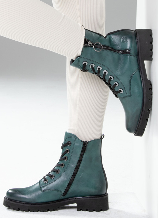 Stiefel & Stiefeletten - Remonte, modische Damen-Stiefeletten, Winterschuhe, Weite G, mit herausnehmbarem Fußbett, in Größe 036 bis 042, in Farbe PETROL Ansicht 5