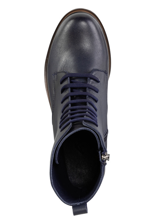 Stiefel & Stiefeletten - Andrea Conti Schnür-Stiefelette aus Rind-Nappaleder, in Größe 035 bis 041, in Farbe TAUPE Ansicht 8