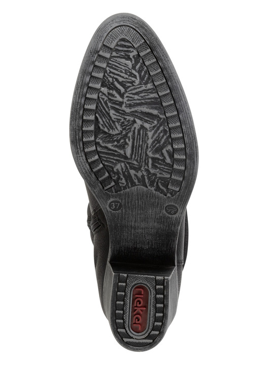 Stiefel & Stiefeletten - Rieker Western-Stiefelette aus weichem Synthetikmaterial mit Raffung, in Größe 036 bis 042, in Farbe COGNAC Ansicht 7