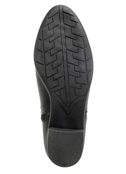 Stiefel & Stiefeletten - ELENA EDEN Stiefelette mit angesagten Ziernieten, in Größe 036 bis 041, in Farbe SCHWARZ Ansicht 3