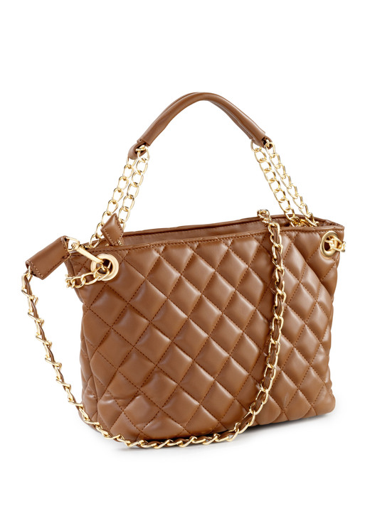 Taschen - Collezione Alessandro, Tasche, Damen, mit abnehmbarem Umhängeriemen, in Farbe COGNAC Ansicht 1